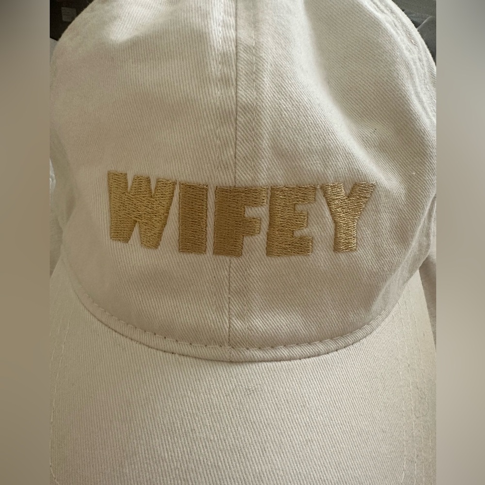 Wifey hat 
One size